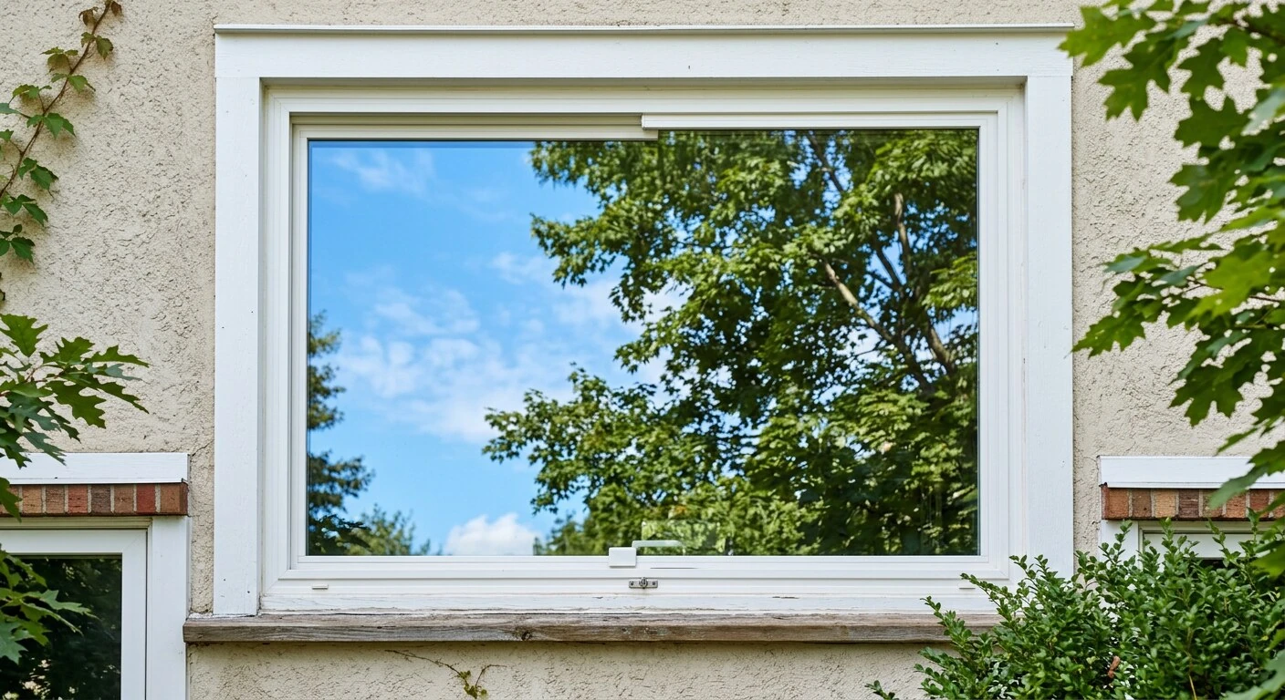 Crystal clear window after